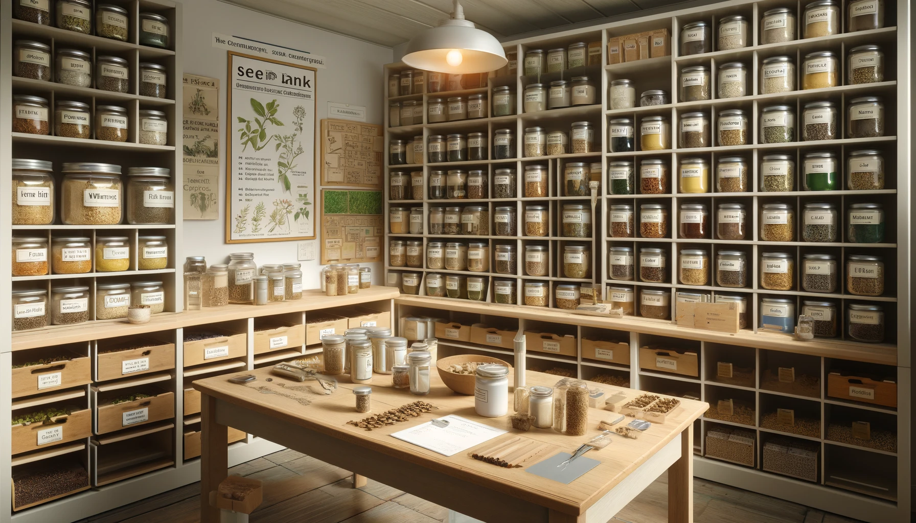 a community seed bank.